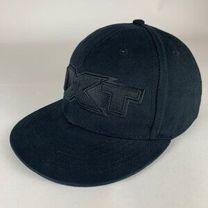 NXT WWE Mens Black Snapback Hat